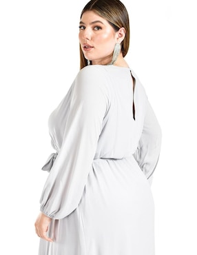 Vestido maxi de fiesta Roman Fashion escote V
