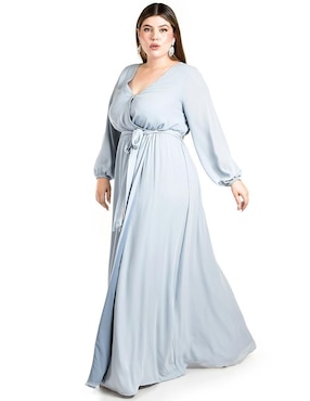 Vestido maxi de fiesta Roman Fashion escote V