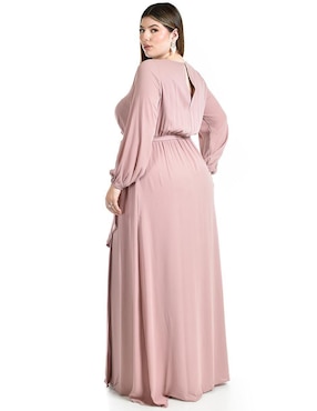 Vestido maxi de fiesta Roman Fashion escote V
