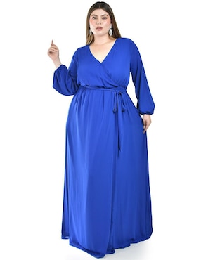 Vestido maxi de fiesta Roman Fashion escote V