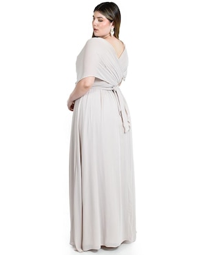 Vestido maxi de fiesta Roman Fashion escote corazón