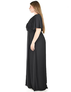 Vestido maxi de fiesta Roman Fashion escote V