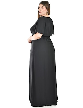 Vestido maxi de fiesta Roman Fashion escote V