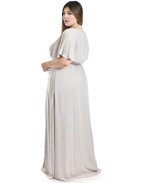 Vestido maxi de fiesta Roman Fashion escote V