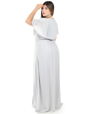 Vestido maxi de fiesta Roman Fashion escote V