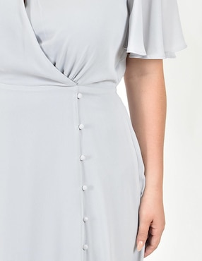 Vestido maxi de fiesta Roman Fashion escote V