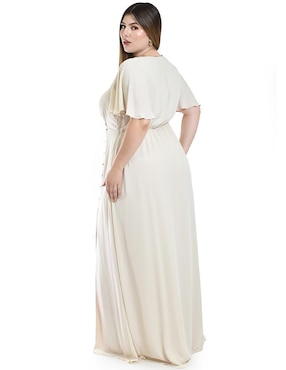 Vestido maxi de fiesta Roman Fashion escote V