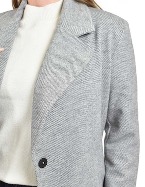 Abrigo Roman Fashion abierto para mujer