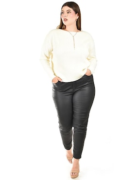 Suéter Roman Fashion cuello ojal para mujer