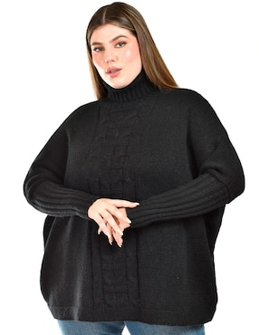 Suéter Roman Fashion cuello tortuga para mujer