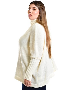 Suéter Roman Fashion cuello tortuga para mujer