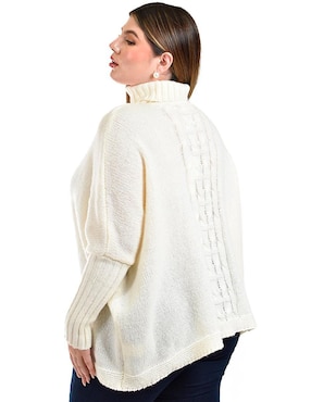 Suéter Roman Fashion cuello tortuga para mujer