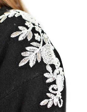 Suéter Roman Fashion cuello redondo para mujer