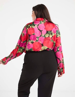 Camisa Karl Lagerfeld Paris manga larga para mujer