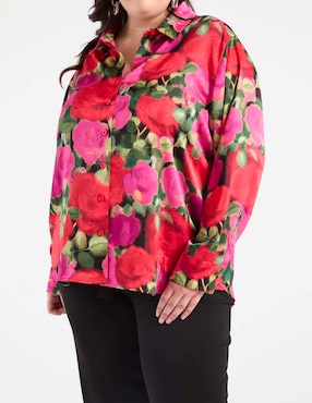 Camisa Karl Lagerfeld Paris manga larga para mujer