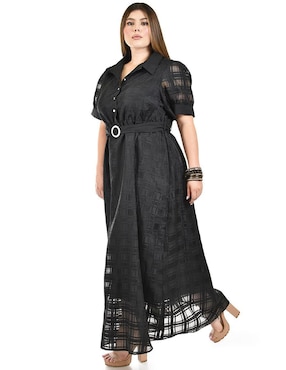 Vestido largo casual roman fashion para mujer