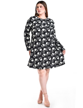 Vestido corto casual roman fashion para mujer