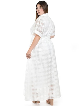 Vestido largo casual roman fashion para mujer