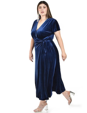Vestido midi formal roman fashion para mujer