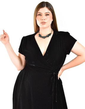 Vestido midi formal roman fashion para mujer