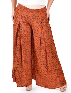 Pantalón plisado Roman Fashion amplio para mujer