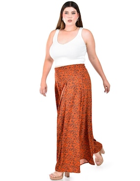 Pantalón plisado Roman Fashion amplio para mujer