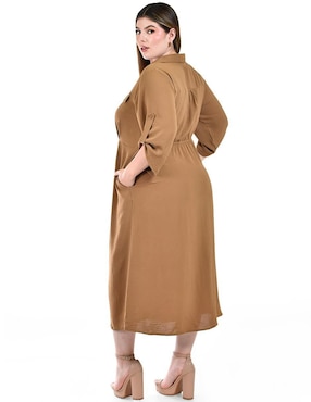 Vestido midi casual Roman Fashion para mujer