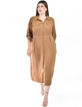 Vestido midi casual Roman Fashion para mujer