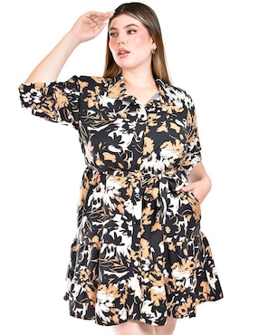 Vestido corto casual Roman Fashion para mujer