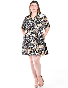 Vestido corto casual Roman Fashion para mujer