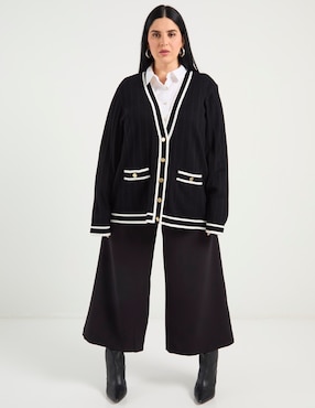 Suéter Karl Lagerfeld paris cuello V para mujer