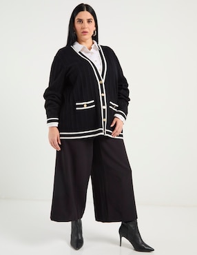 Suéter Karl Lagerfeld paris cuello V para mujer
