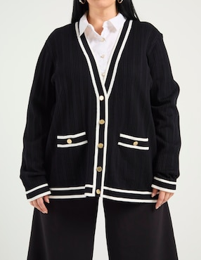 Suéter Karl Lagerfeld paris cuello V para mujer