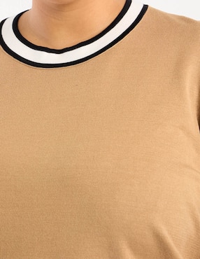 Blusa Karl Lagerfeld Paris manga al codo para mujer