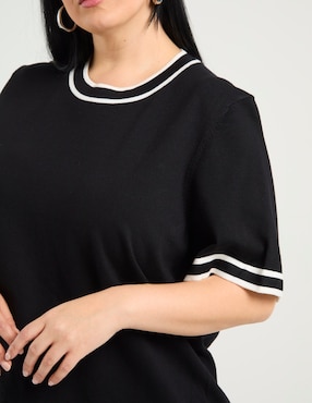 Blusa Karl Lagerfeld Paris manga corta para mujer