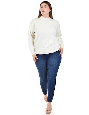 Suéter Roman Fashion cuello redondo para mujer