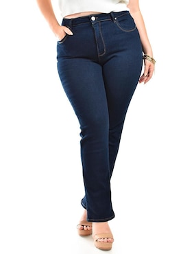 Jeans straight Roman Fashion para mujer