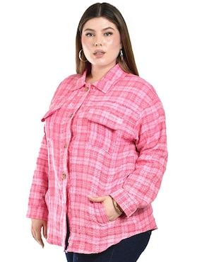 Blusa camisera Roman Fashion manga larga para mujer