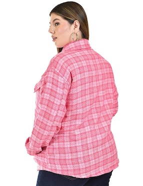 Blusa camisera Roman Fashion manga larga para mujer