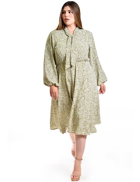 Vestido midi formal Roman Fashion para mujer