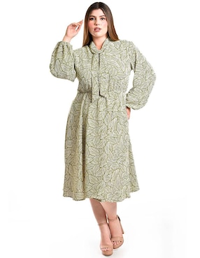 Vestido midi formal Roman Fashion para mujer