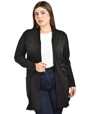 Suéter Roman Fashion cuello abierto para mujer