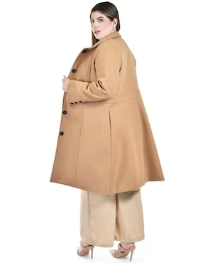 Abrigo Roman Fashion abierto para mujer
