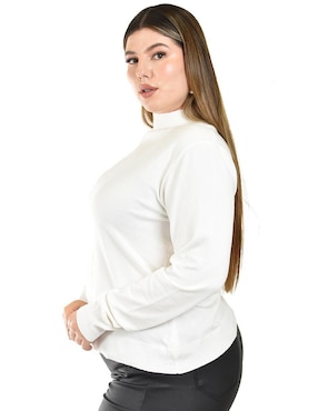 Blusa Roman Fashion manga larga para mujer