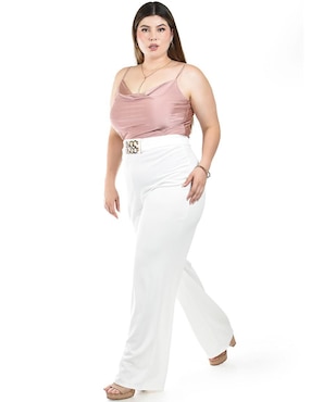 Pantalón relaxed Roman Fashion wide leg para mujer