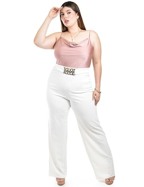 Pantalón relaxed Roman Fashion wide leg para mujer