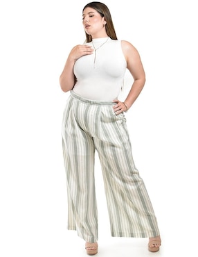 Pantalón relaxed Roman Fashion amplio para mujer