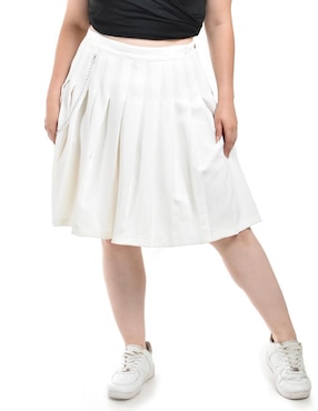 Falda corta Roman Fashion a la cintura