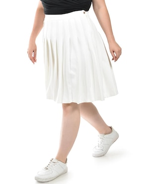 Falda corta Roman Fashion a la cintura