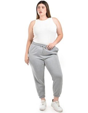 Pants regular Roman Fashion con elástico para mujer